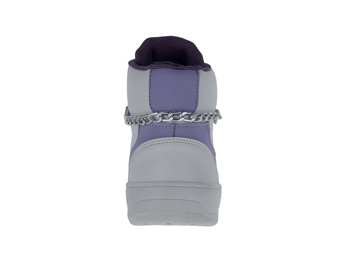 Tenis Botín Tropicana para Niña Color Blanco y Morado