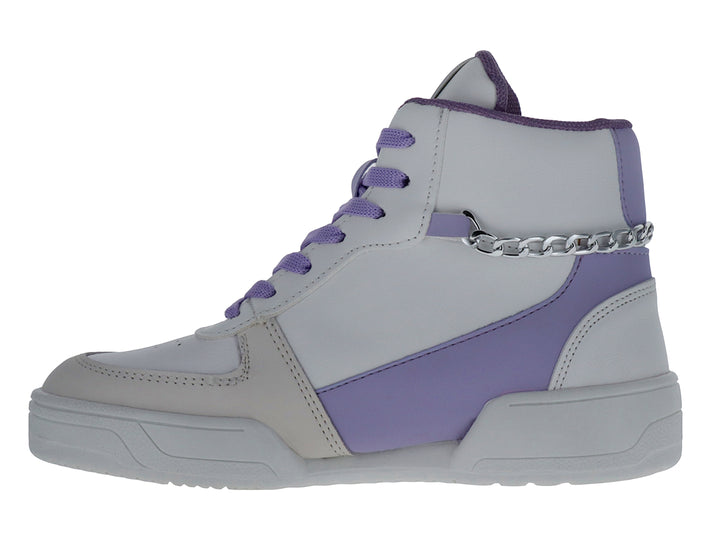 Tenis Botín Tropicana para Niña Color Blanco y Morado