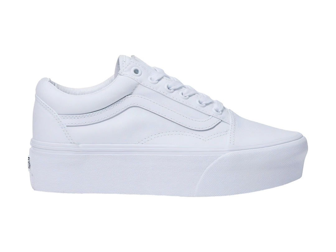 Tenis Vans Old Skool Stackform Blancos para Mujer