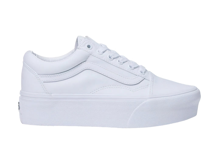 Tenis Vans Old Skool Stackform Blancos para Mujer