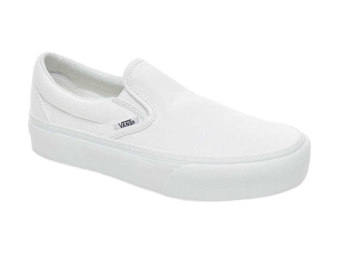 Tenis Vans Classic Slip On Blancos para Mujer