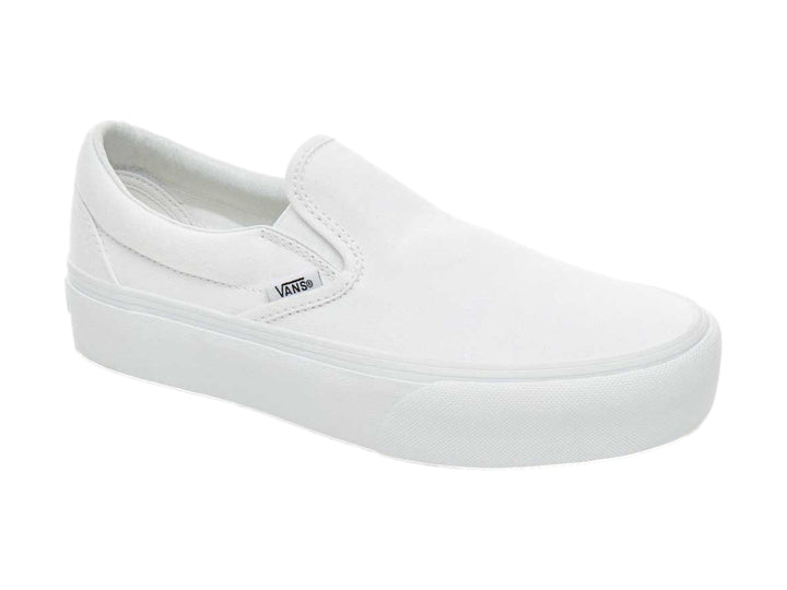 Tenis Vans Classic Slip On Blancos para Mujer