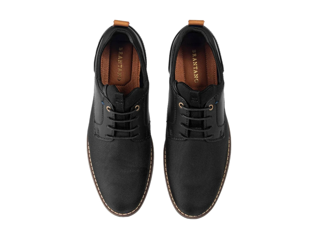 Zapato Brantano Negro Casual para Hombre