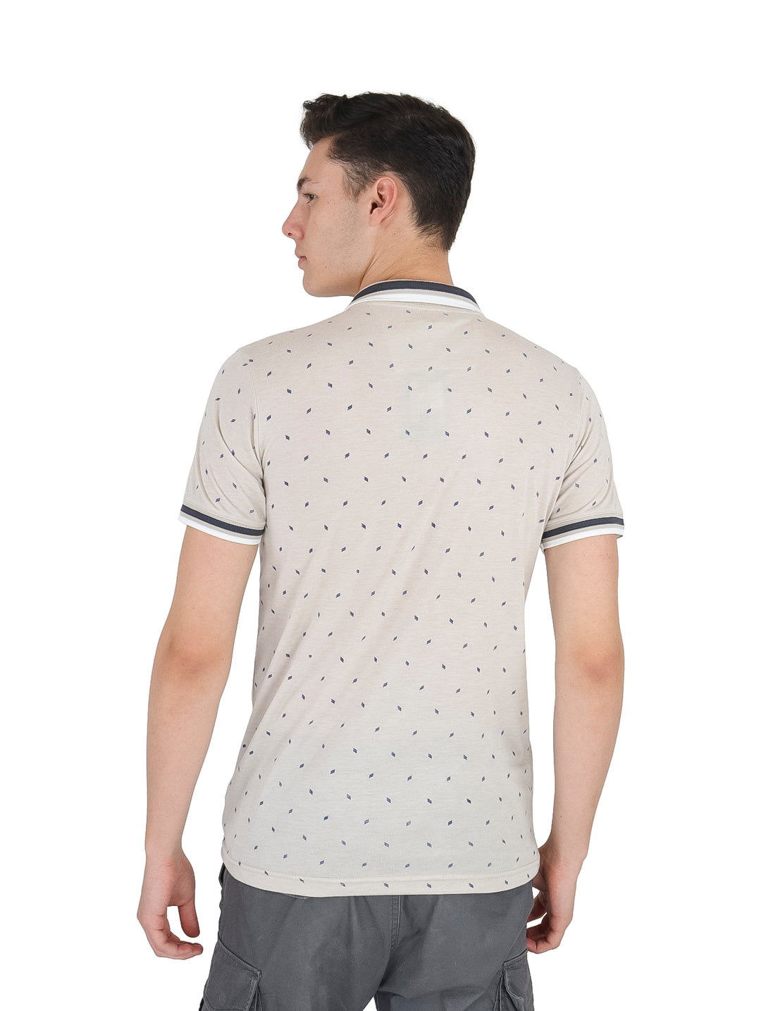 Playera Polo G.American Beige para Hombre