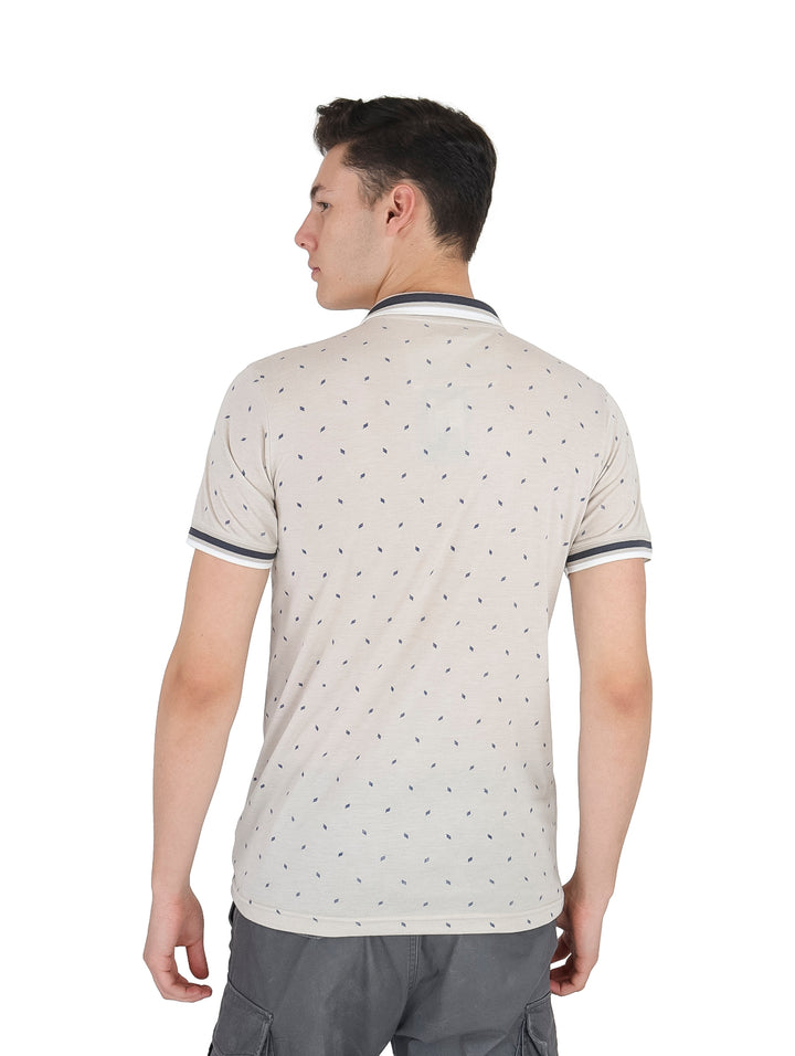 Playera Polo G.American Beige para Hombre