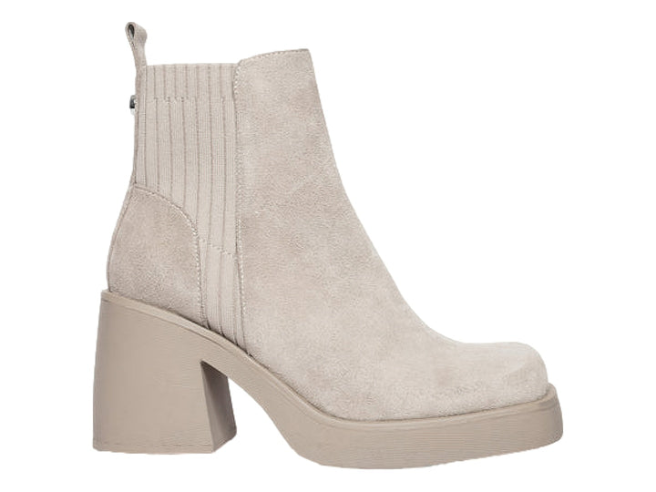 Botines Steve Madden Hustle Beige para Mujer