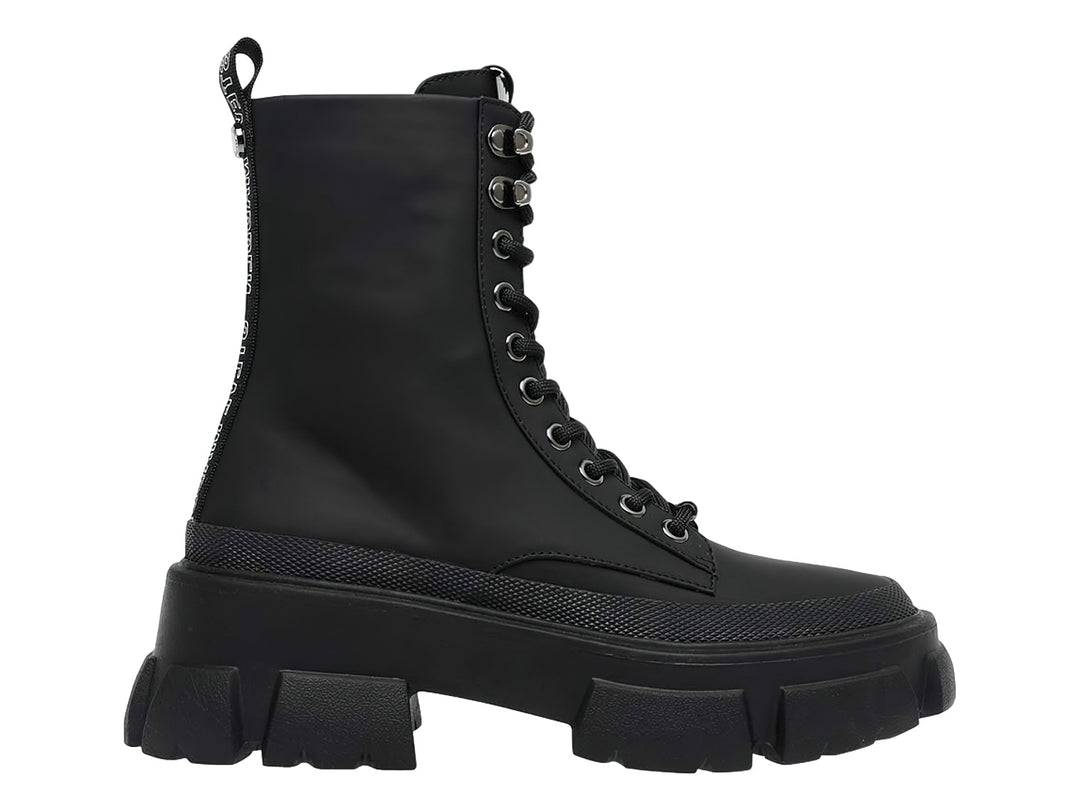 Botines Combat Steve Madden Negros para Mujer