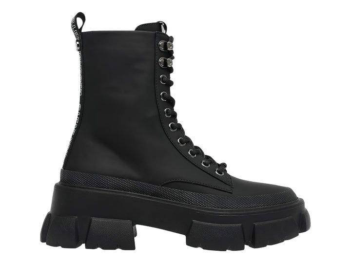 Botines Combat Steve Madden Negros para Mujer