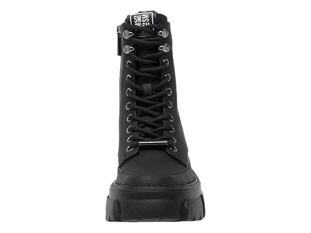 Botines Combat Steve Madden Negros para Mujer