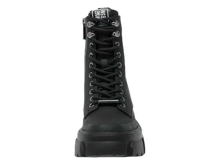 Botines Combat Steve Madden Negros para Mujer