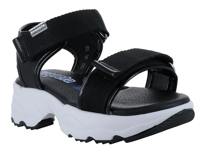 Sandalias Coqueta Negro para Niña