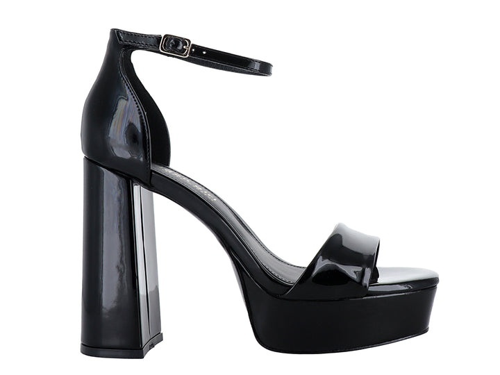 Zapatillas Madden Girl Omega Negro Charol para Mujer