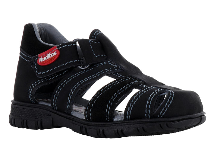 Sandalias RUDITOS Color Negro para Nino