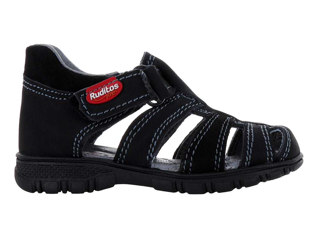 Sandalias RUDITOS Color Negro para Nino