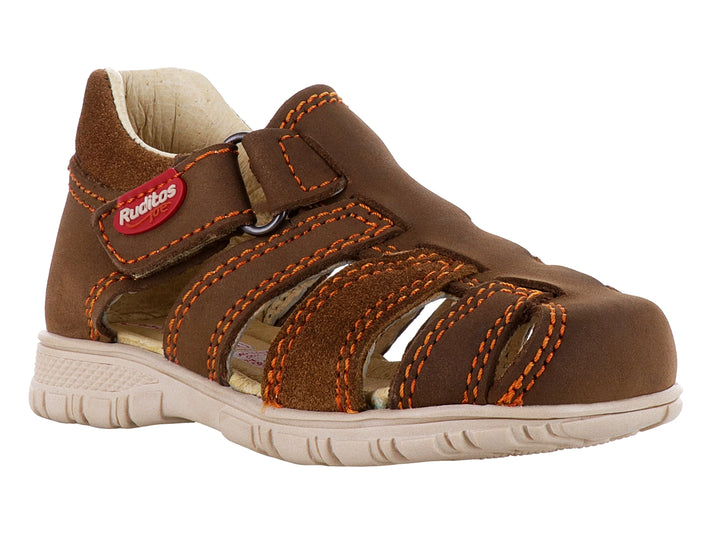 Sandalias Ruditos Color Café para Niño