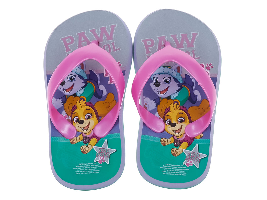 Sandalias Paw Patrol Rosa de Tenis con Imaginación para Niña