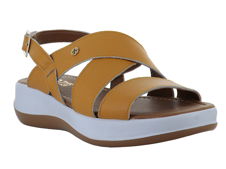 Sandalias ROZE Mostaza para Mujer
