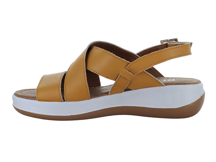 Sandalias ROZE Mostaza para Mujer