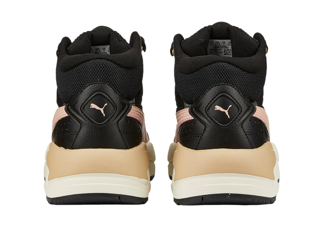 Tenis PUMA X-Ray Speed Mid WTR Negro y Rosa para Mujer