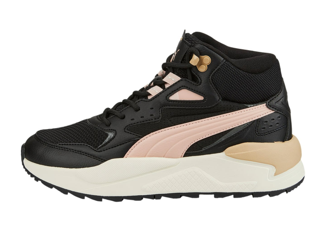 Tenis PUMA X-Ray Speed Mid WTR Negro y Rosa para Mujer