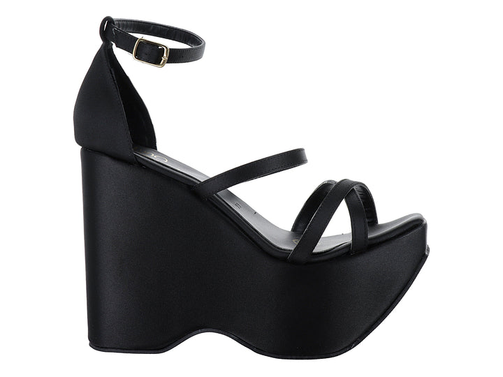Sandalias Luna Rosa Negro para Mujer