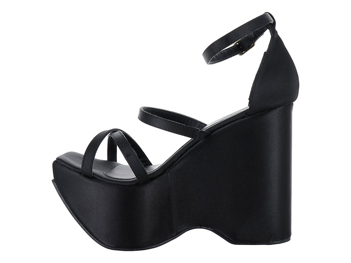 Sandalias Luna Rosa Negro para Mujer