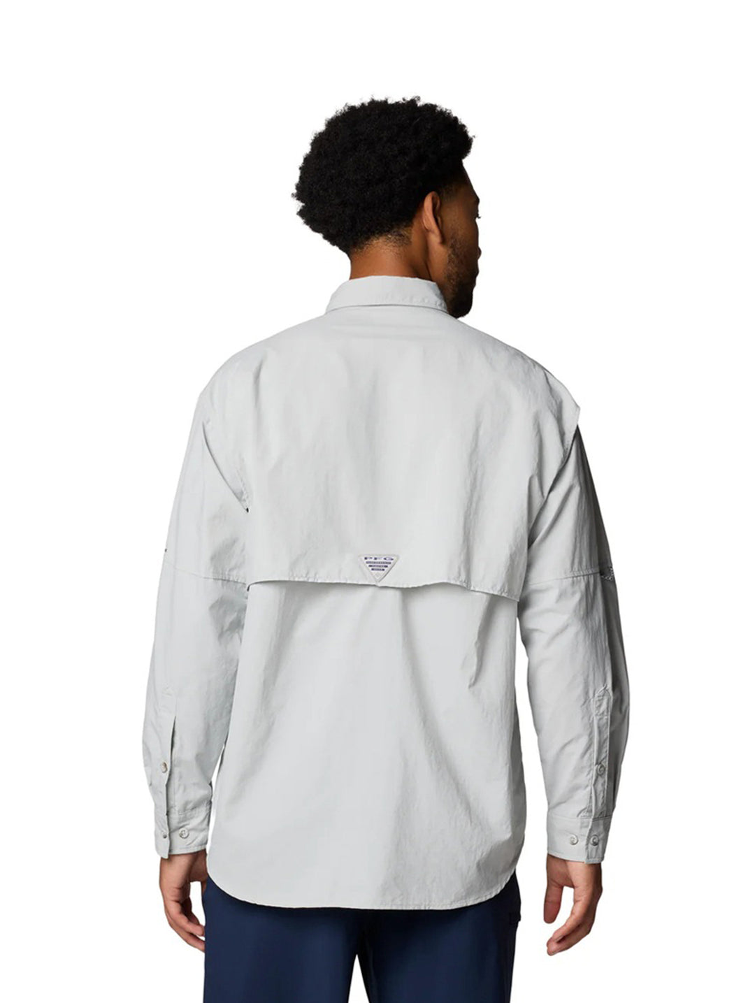 Camisa Columbia Bahama II Manga Larga Color Gris