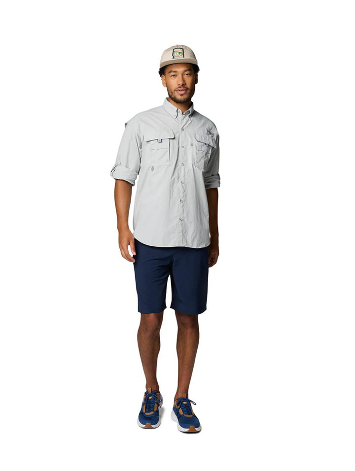Camisa Columbia Bahama II Manga Larga Color Gris