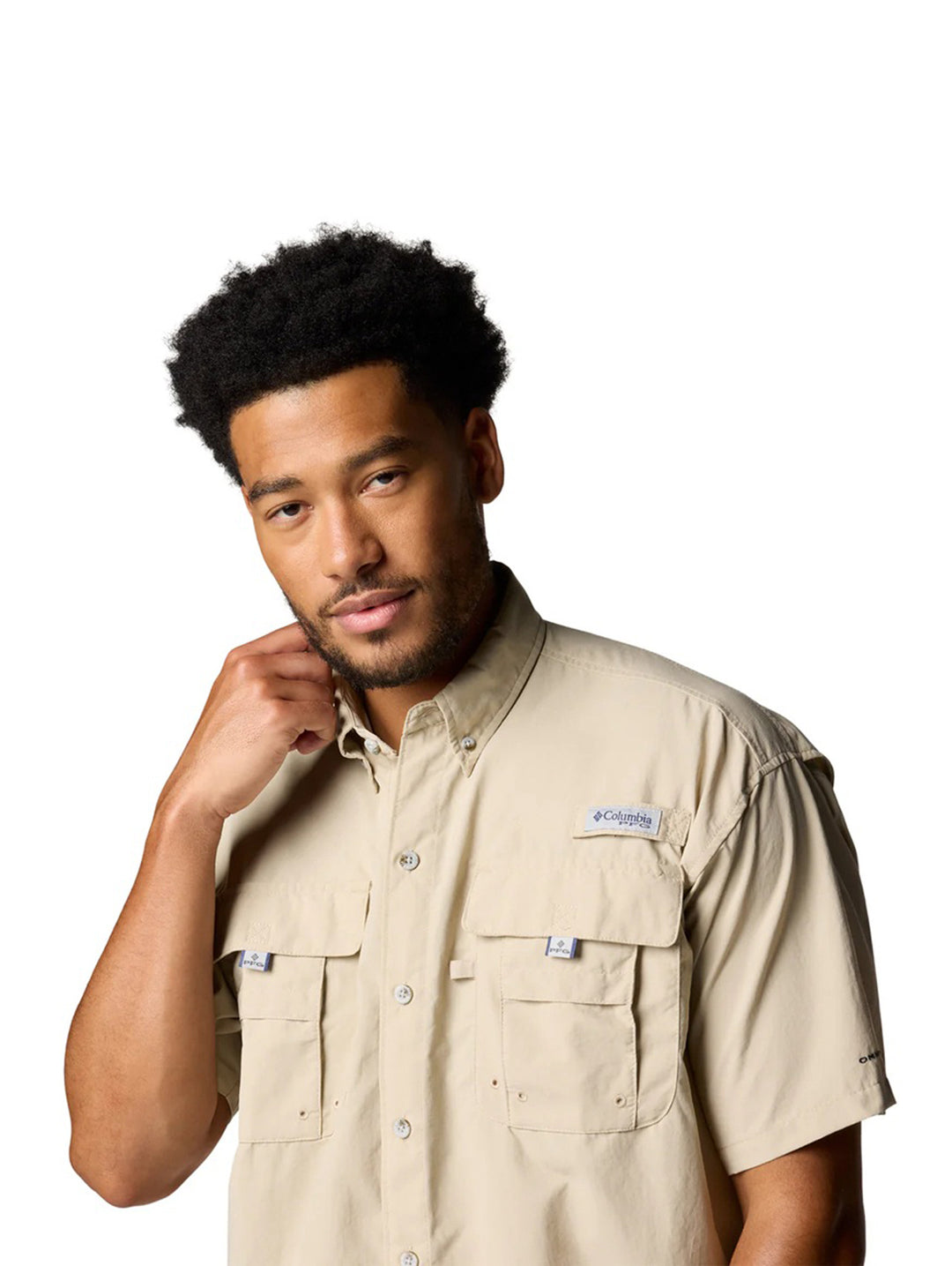 Camisa Columbia Bahama II Color Fossil para Hombre