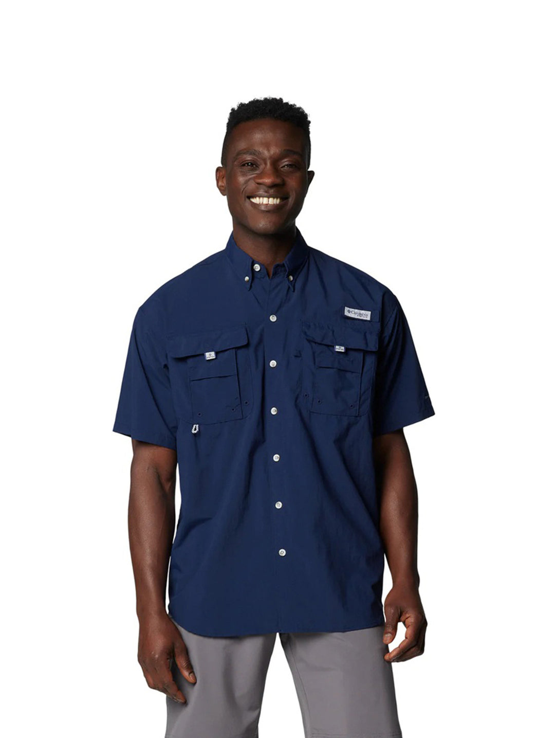 Camisa Columbia Bahama II Azul Marino para Hombre