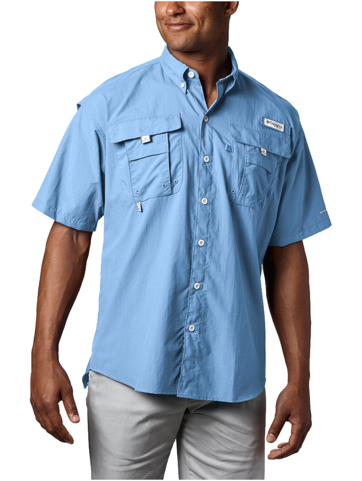 Camisa Columbia PFG Bahama II Manga Corta Color Sail para Hombre