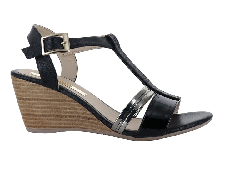Sandalias Plataforma Paulie Negro para Mujer