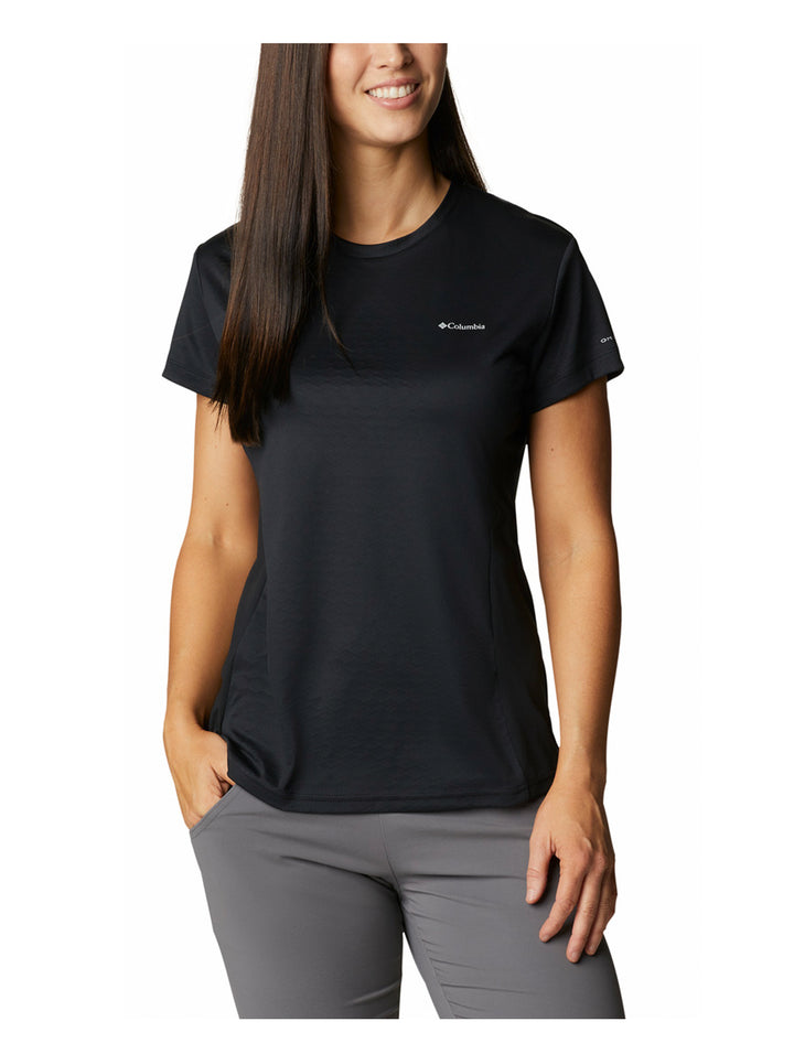 Playera Columbia Zero Ice Cirro Negro para Mujer