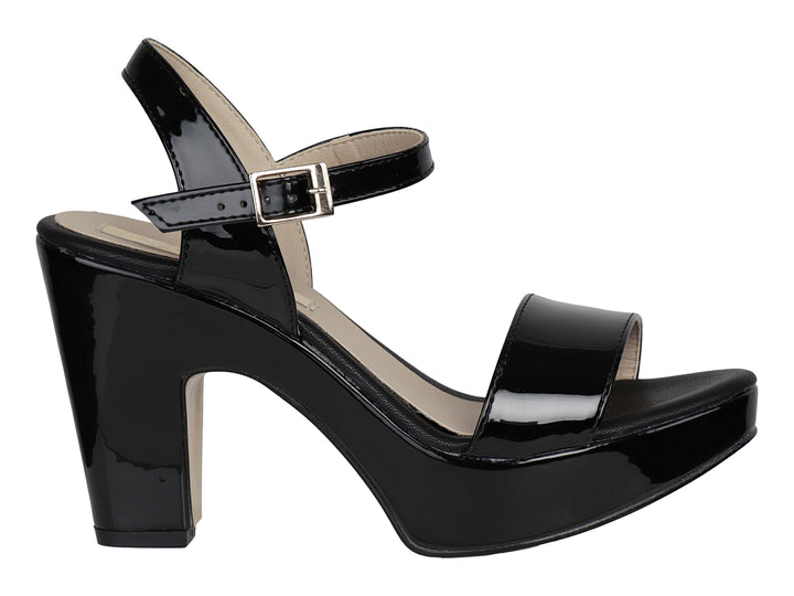 Zapatillas Paulie Charol Negro para Mujer