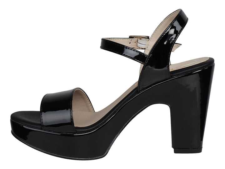 Zapatillas Paulie Charol Negro para Mujer