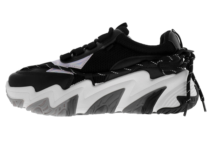 Tenis ATOK Negro con Blanco para Mujer