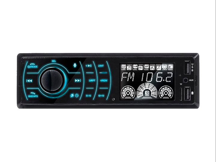 Estéreo para Auto Kaiser Mitzu Negro Touch FM Bluetooth
