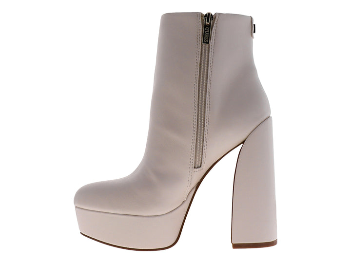 Botines Guess Color Crema para Mujer