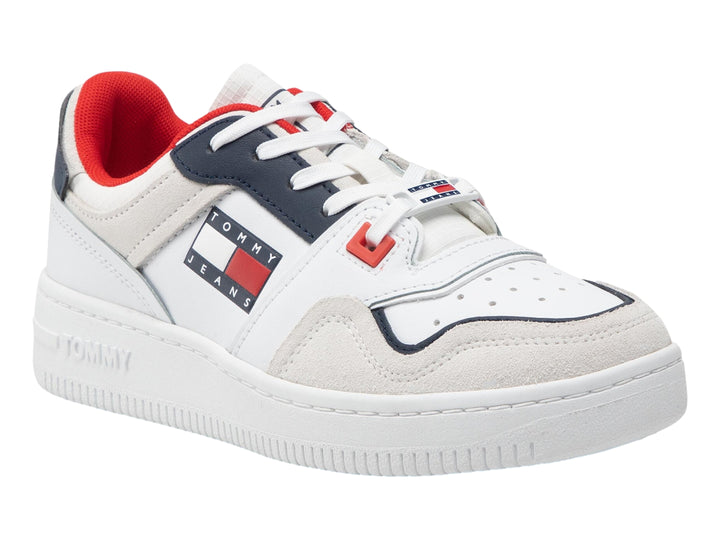 Tenis Tommy Hilfiger Tommy Jeans Decon Basket Blancos para Mujer