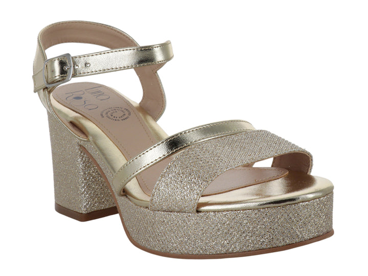 Zapatillas Luna Rosa Color Oro para Mujer