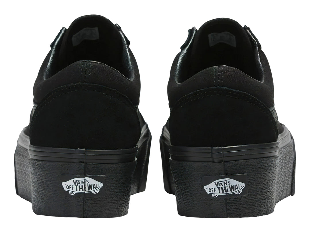 Tenis Vans Old Skool Stackform Negros para Mujer