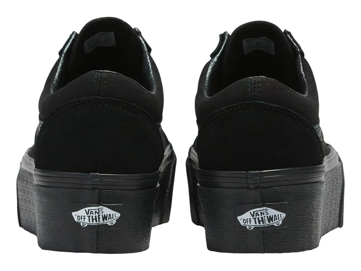 Tenis Vans Old Skool Stackform Negros para Mujer
