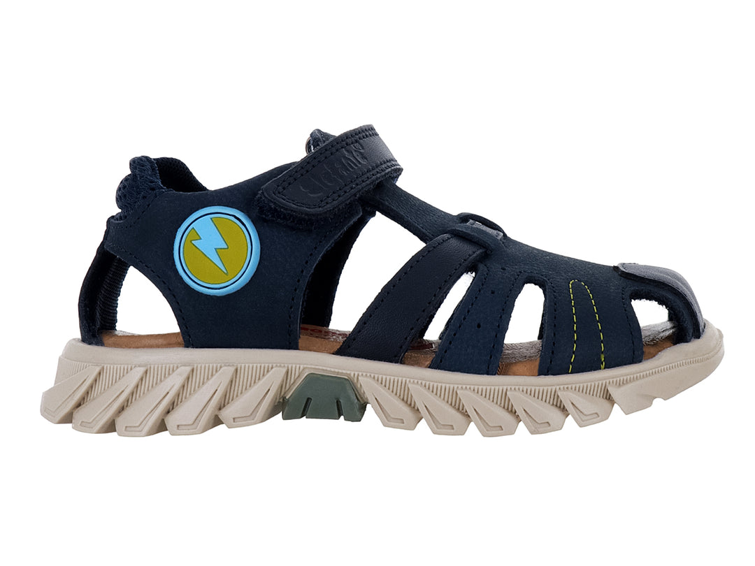 Sandalias Elefante Azul Marino para Niño