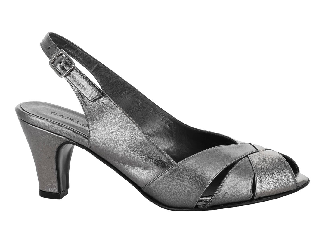 Zapatillas Catalina Vargas Color Plata para Mujer
