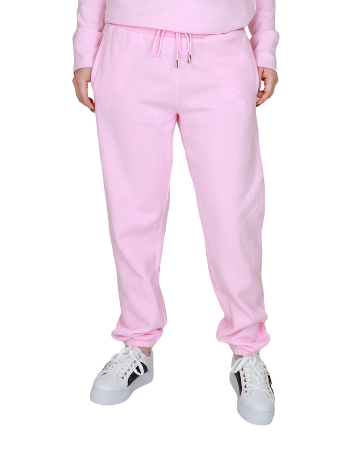 Pantalones Joggers DKNY Rosa y Plata para Mujer
