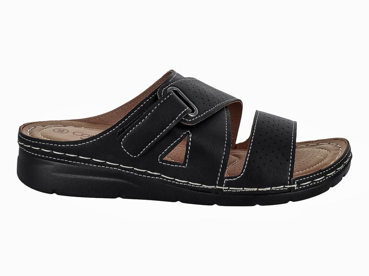 Sandalias Comfort Fit Negro para Mujer