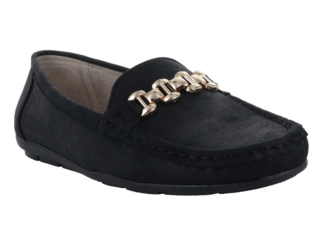 Mocasines Comfort Fit Negro para Mujer