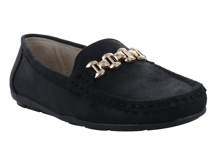 Mocasines Comfort Fit Negro para Mujer