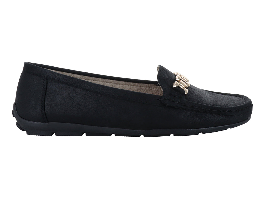 Mocasines Comfort Fit Negro para Mujer