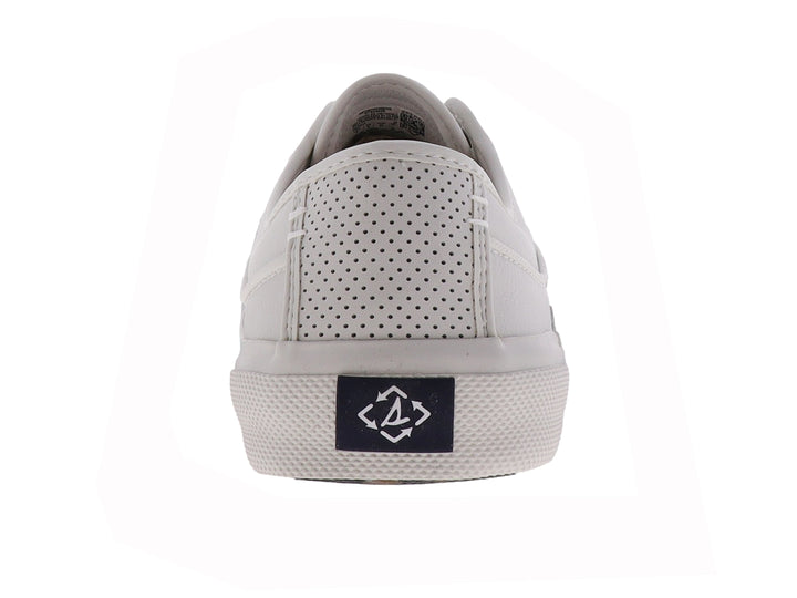 Tenis Sperry Soletide Seacycled en color blanco con detalles perforados y suela texturizada.